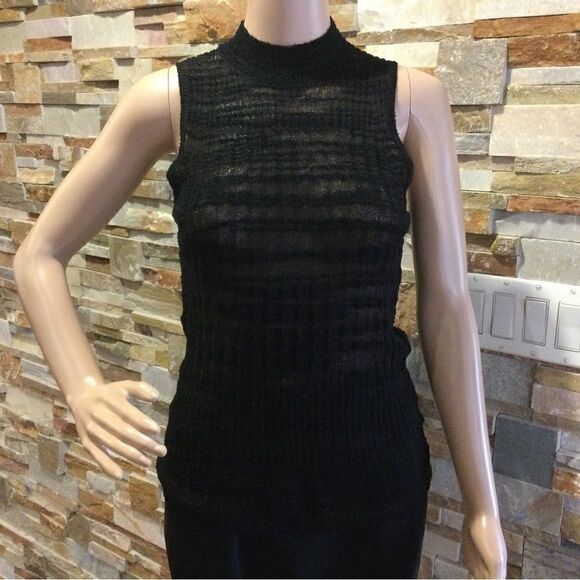 HELMUT LANG Turtleneck Sleeveless Sweater - Picture 1 of 8